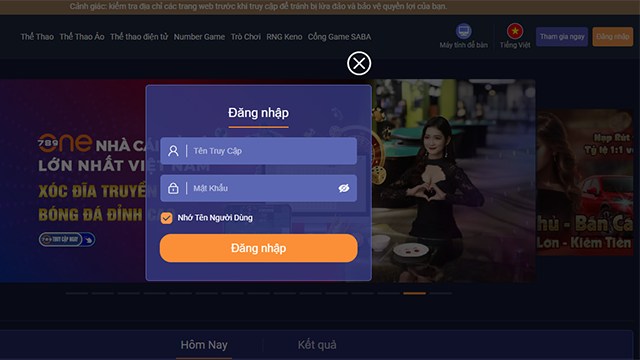 viva88 đăng nhập
